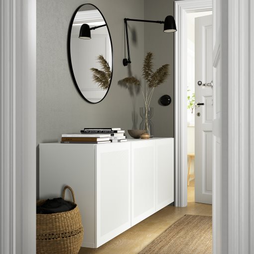 BESTÅ, wall-mounted cabinet combination, 180x42x64 cm, 194.124.78