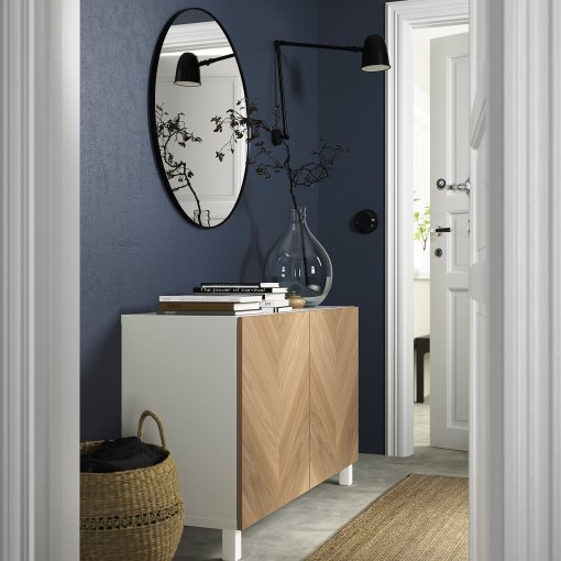 BESTÅ, storage combination with doors, 120x42x74 cm, 194.214.25