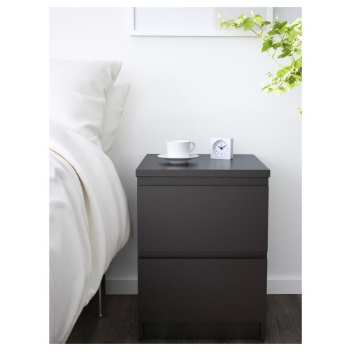 MALM, bedroom furniture/set of 4, 140x200 cm, 194.882.13