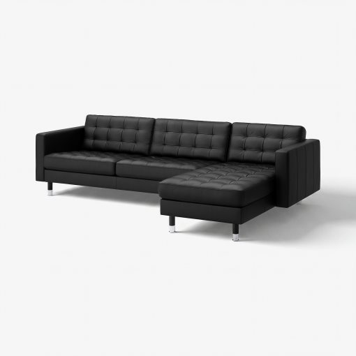 LANDSKRONA, 4-seat sofa with chaise longue, 290.324.06