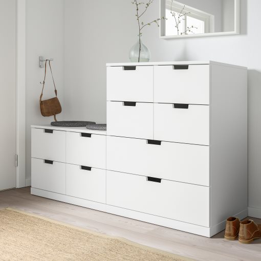 NORDLI, συρταριέρα με 10 συρτάρια, 160X99 cm, 292.480.10