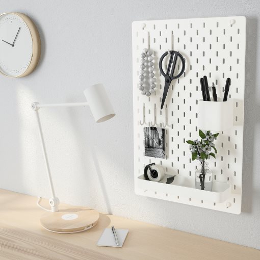 SKÅDIS, pegboard combination, 36x56 cm, 293.038.98