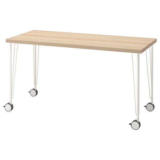 LAGKAPTEN/KRILLE, desk, 140x60 cm, 294.172.63