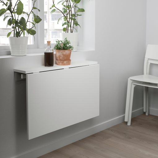 NORBERG, wall-mounted drop-leaf table, 301.805.04