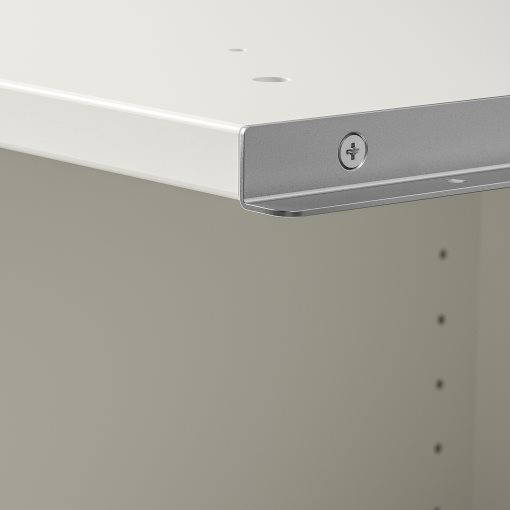 PAX, add-on corner unit with 4 shelves, 303.469.34