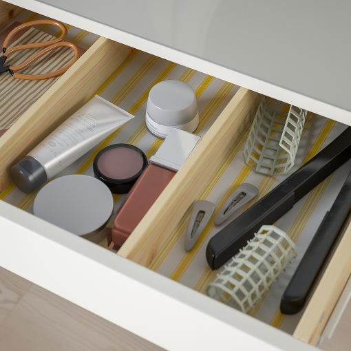 HEMNES, dressing table with mirror, 303.744.13
