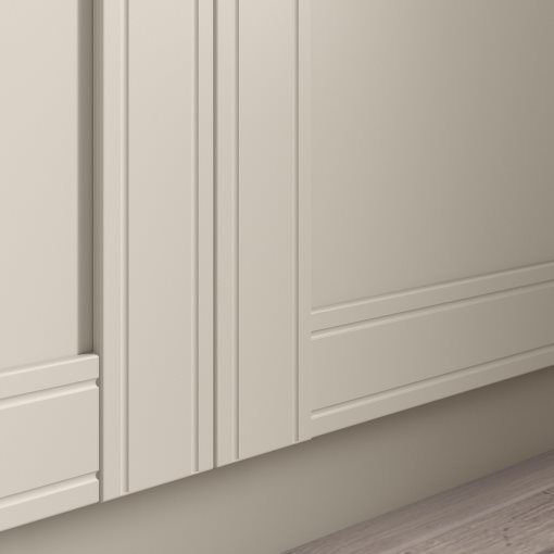 FLISBERGET, door with hinges, 50x195 cm, 391.810.66