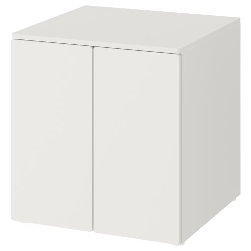SMASTAD/PLATSA, cabinet with 1 shelf, 60x57x63 cm, 393.891.89