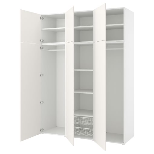PLATSA, ντουλάπα με 6 πόρτες, 180x57x241, 394.243.19
