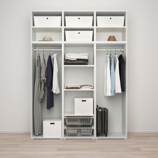 PLATSA, ντουλάπα με 6 πόρτες, 180x57x241, 394.243.19