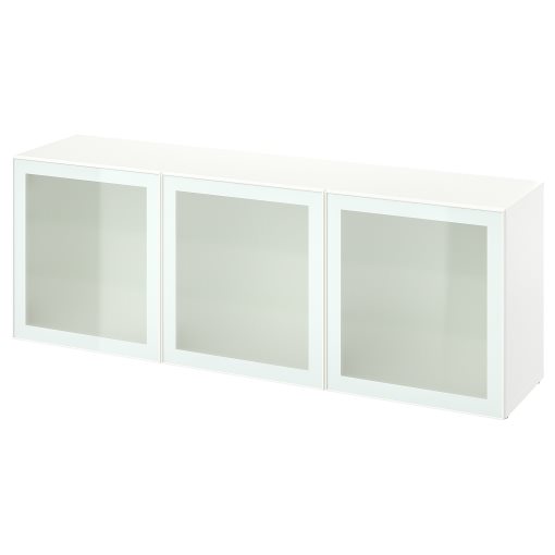 BESTÅ, σύνθεση αποθήκευσης με πόρτες, 180x42x65 cm, 394.888.20