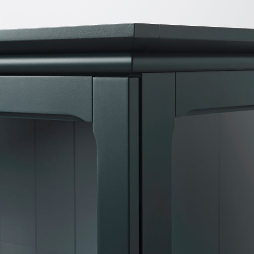 LOMMARP, cabinet with glass doors, 403.837.37