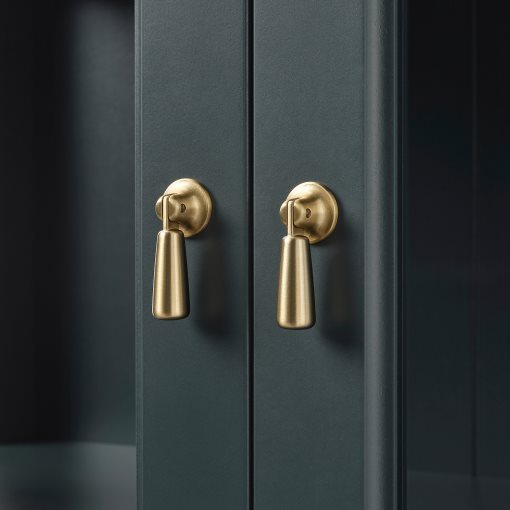 LOMMARP, cabinet with glass doors, 403.837.37