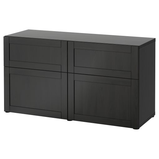 BESTÅ, storage combination with doors/drawers push-open, 120x42x65 cm, 494.126.22