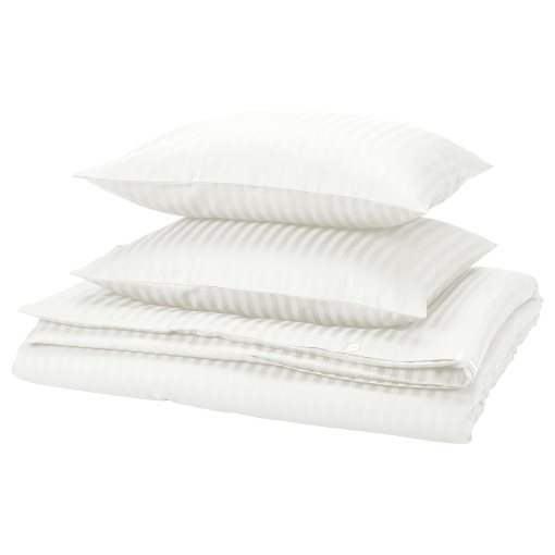 NATTJASMIN, quilt cover and 2 pillowcases, 503.371.65