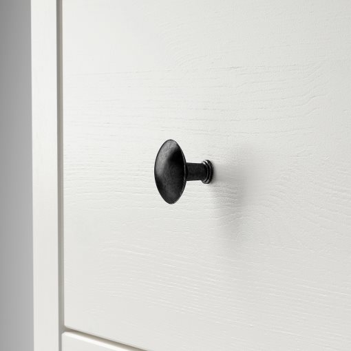 HEMNES, ντουλάπι 3 συρτάρια, γυάλινη πόρτα, 504.135.07