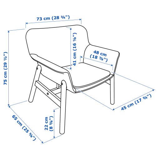 VEDBO, armchair, 504.235.73