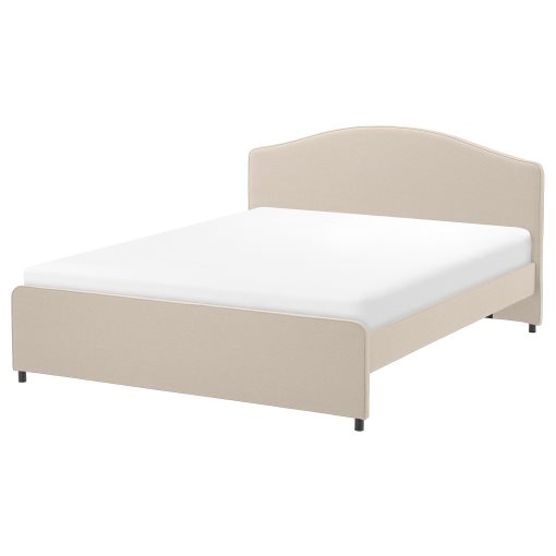 HAUGA, upholstered bed, 160x200 cm, 504.463.29