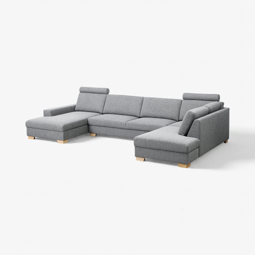 SÖRVALLEN, corner sofa 5-seat with chaise longue/left, 593.147.77