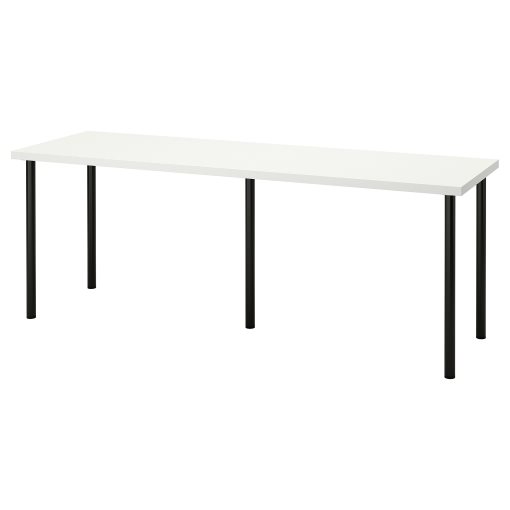 LAGKAPTEN/ADILS, desk, 200x60 cm, 594.175.77