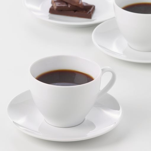 VÄRDERA, coffee cup and saucer, 602.774.63