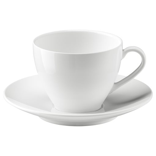 VÄRDERA, coffee cup and saucer, 602.774.63