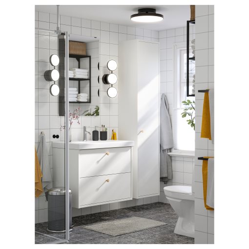 KABOMBA, ceiling lamp with built-in LED light source/matt, 36 cm, 604.852.78