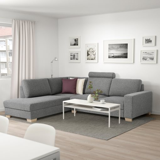 SÖRVALLEN, corner sofa 3-seat with open end/left, 693.041.41