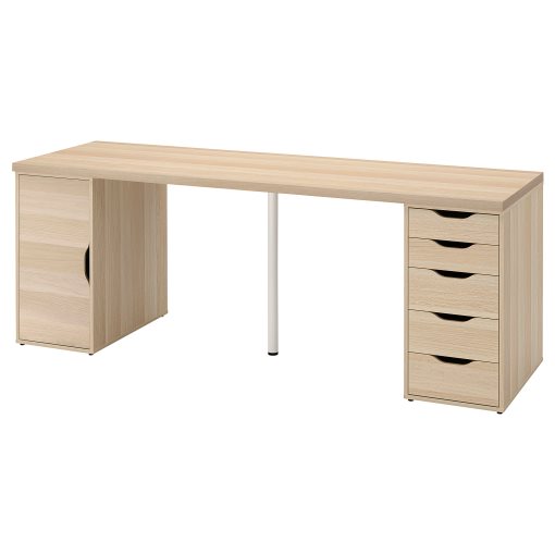LAGKAPTEN/ALEX, desk, 200x60 cm, 695.217.00