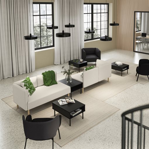 LILLEHEM, 4-seat modular sofa with side table, 695.697.54