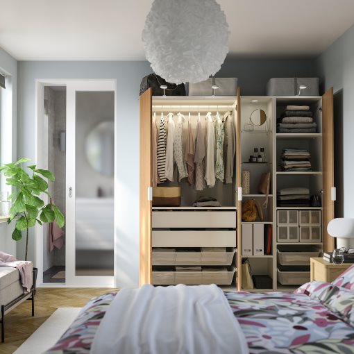 PAX/STORKLINTA, wardrobe combination, 185x60x201 cm, 696.072.18