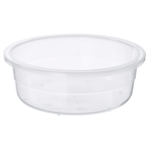 IKEA 365+, δοχείο αποθήκευσης τροφίμων στρογγυλό/πλαστικό, 450 ml, 703.591.42