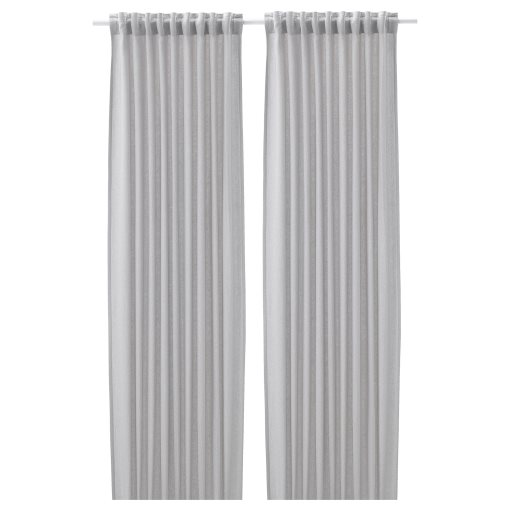 FJÄDERMOTT, curtains 145x300 cm, 1 pair, 705.045.87