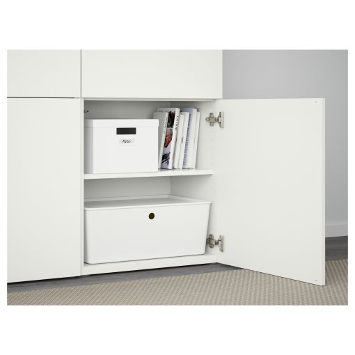 BESTÅ, storage combination with doors, 120x42x193 cm, 790.575.26