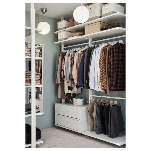 ELVARLI, wardrobe combination, 175x51x222-350 cm, 793.029.95