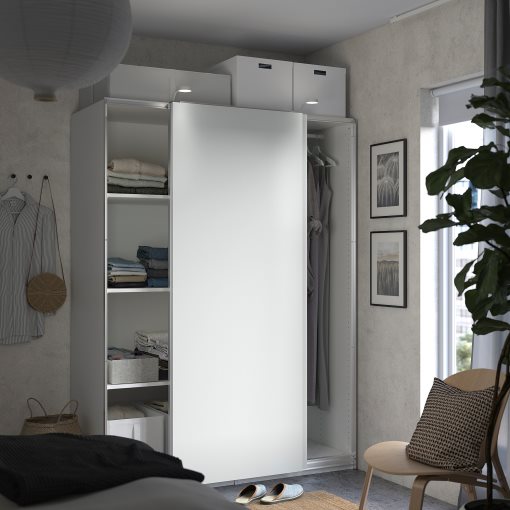 PAX/HASVIK, wardrobe combination, 150x66x201 cm, 795.027.96