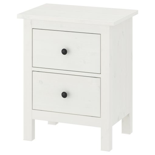 HEMNES, Συρταριέρα με 2 συρτάρια, 802.426.27