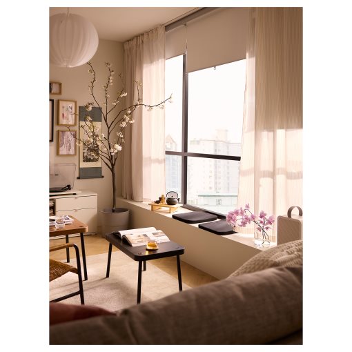 BYMOTT, curtains 120x300 cm, 1 pair, 805.099.71