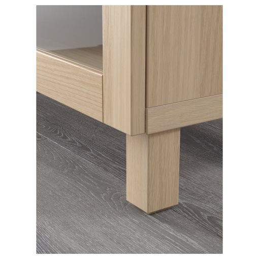 BESTÅ, TV bench with doors/drawer soft closing, 180x42x74 cm, 891.941.08