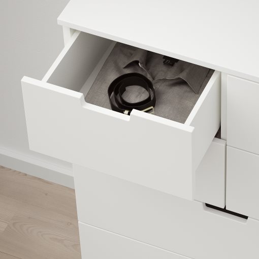 NORDLI, chest of 7 drawers, 80x122 cm, 992.395.02