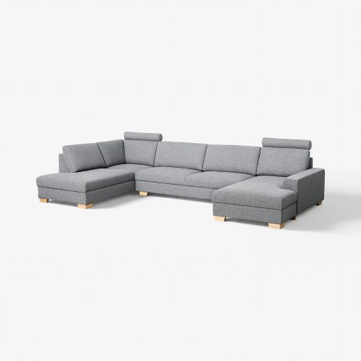 SÖRVALLEN, corner sofa 5-seat with chaise longue/right, 993.147.80