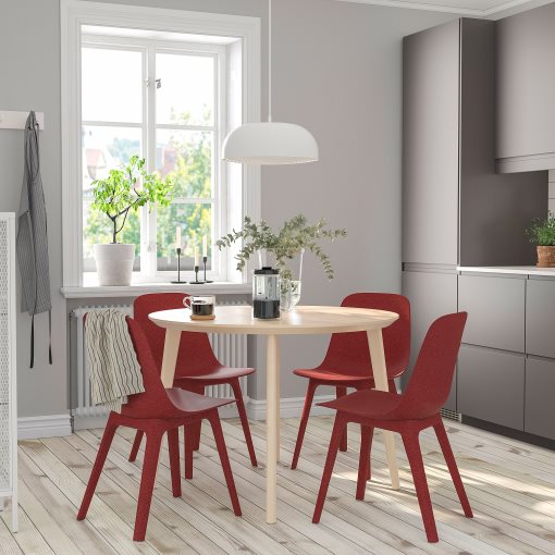 LISABO/ODGER, table and 4 chairs, 105 cm, 994.407.50