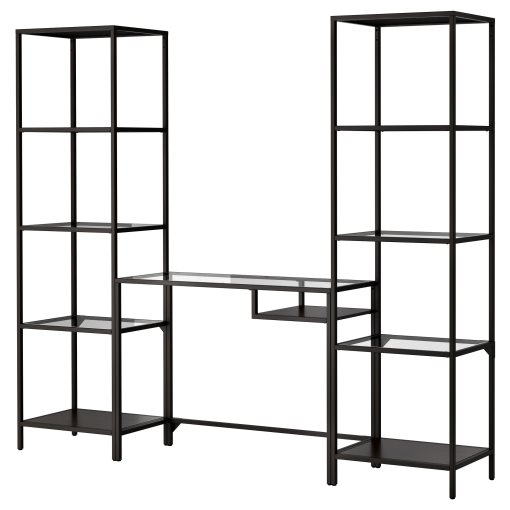 VITTSJÖ, shelving unit with laptop table, 999.026.61