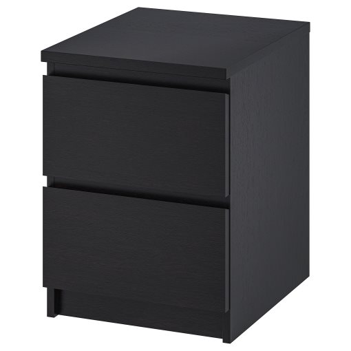 MALM, Συρταριέρα με 2 συρτάρια, 001.033.43