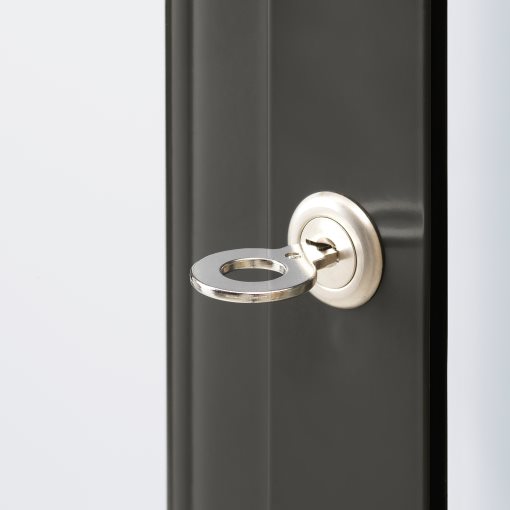 FABRIKÖR, glass-door cabinet, 002.422.78