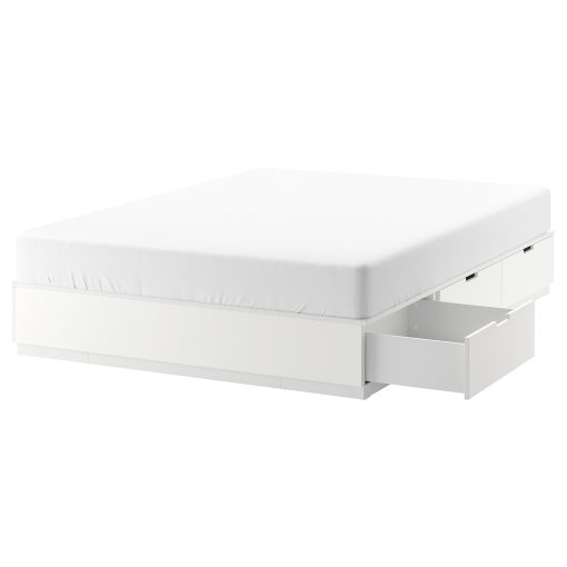 NORDLI, bed with storage, 160x200 cm, 003.498.49