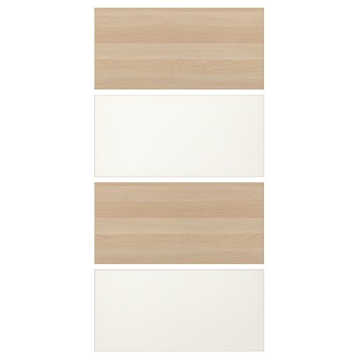 MEHAMN, 4 panels for sliding door frame, 100x201 cm, 004.211.85