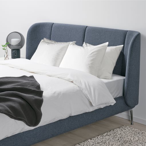 TUFJORD, κρεβάτι με επένδυση, 140x200 cm, 004.464.02