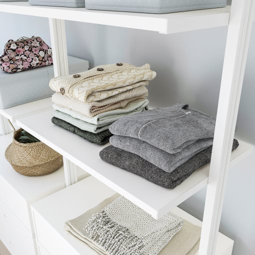 ELVARLI, open storage combination, 258x51x222-350 cm, 091.878.09