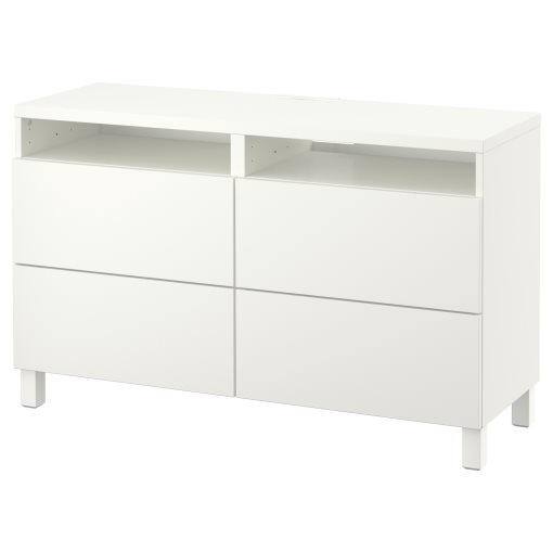 BESTÅ, έπιπλο TV με συρτάρια, 120x40x74 cm, 091.939.28